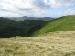 The Cheviot Hills above Yetholm